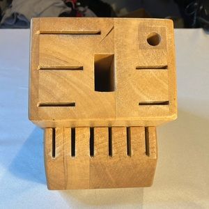 FARBERWARE Wooden 13 Slots Knife Block (Block Only)